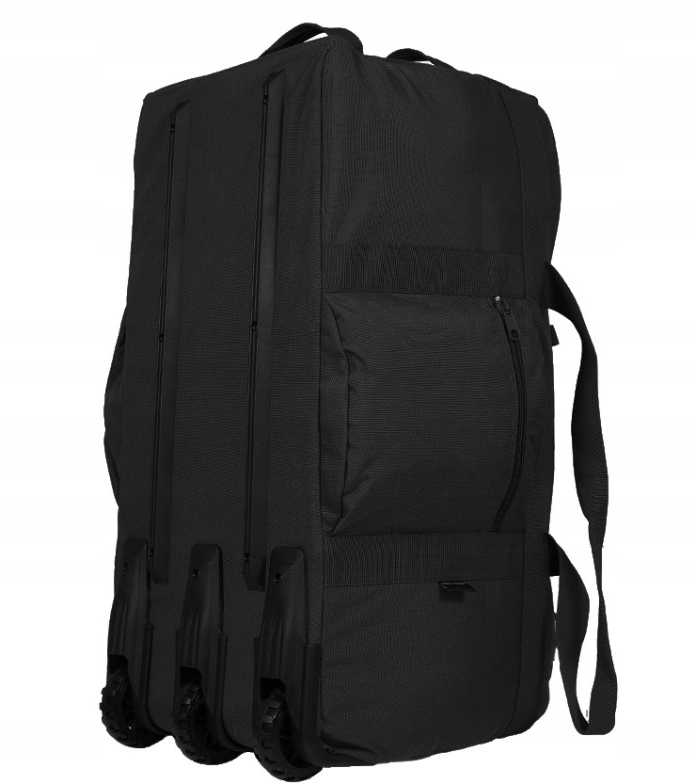 Kuprinė-tašė su ratukais Combat Mil-Tec juoda, 118L