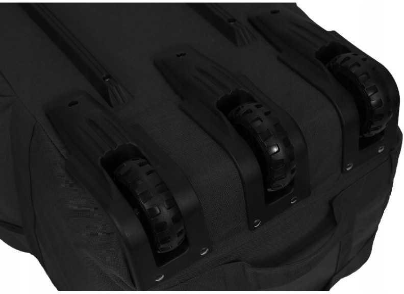 Kuprinė-tašė su ratukais Combat Mil-Tec juoda, 118L
