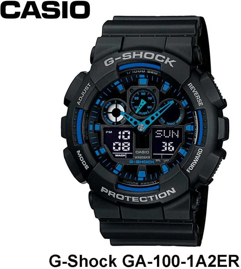VYRIŠKAS LAIKRODIS CASIO G-SHOCK GA-100-1A2ER (zd135b)