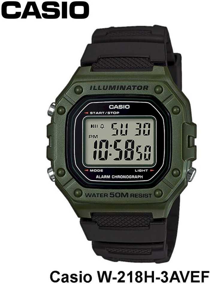 Laikrodis Casio W-218H-3AVEF