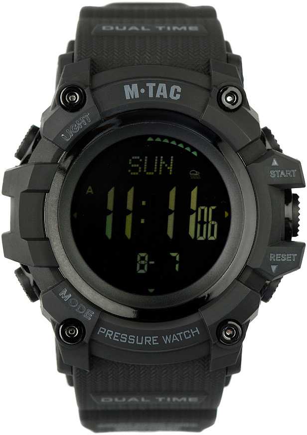 Laikrodis M-tac Adventure taktinis juodas