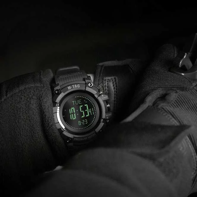 Laikrodis M-tac Adventure taktinis juodas (50005002)