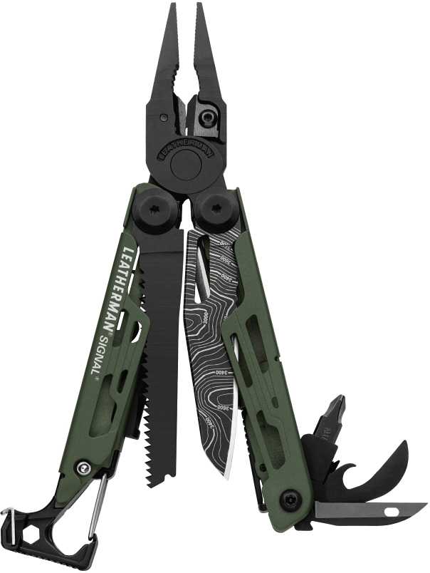 Leatherman daugiafunkcinis įrankis Signal Žalias LIMITED EDITION