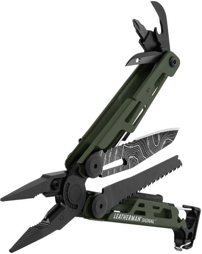 Leatherman daugiafunkcinis įrankis Signal Žalias LIMITED EDITION