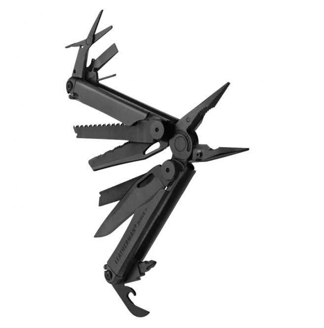 JAV Daugiafunkcinis įrankis Leatherman Wave+ juodas