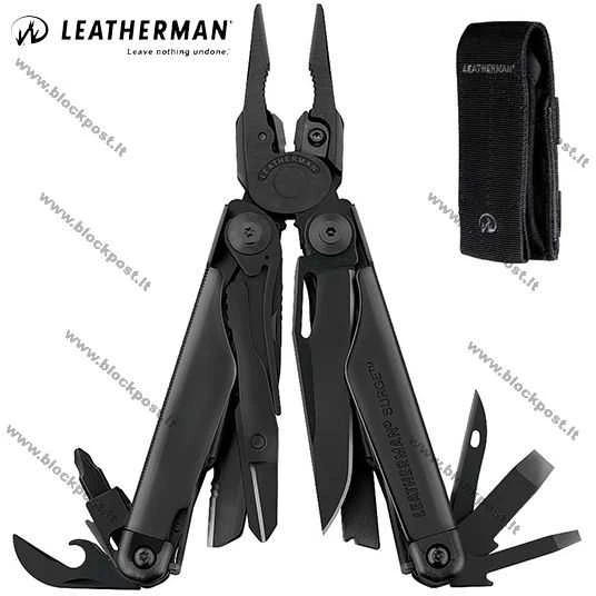 JAV Daugiafunkcinis įrankis Leatherman Surge juodas