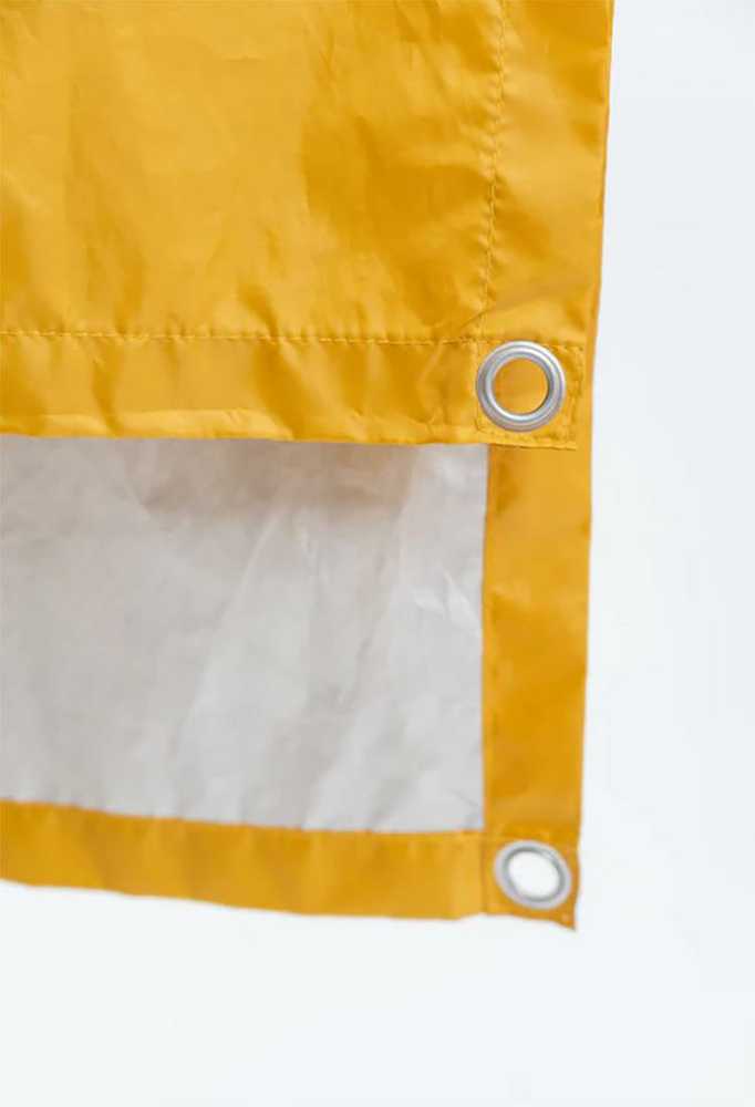 Lengva lietaus pončas (palapinsiaustė) JR GEAR PCH002-YW geltona