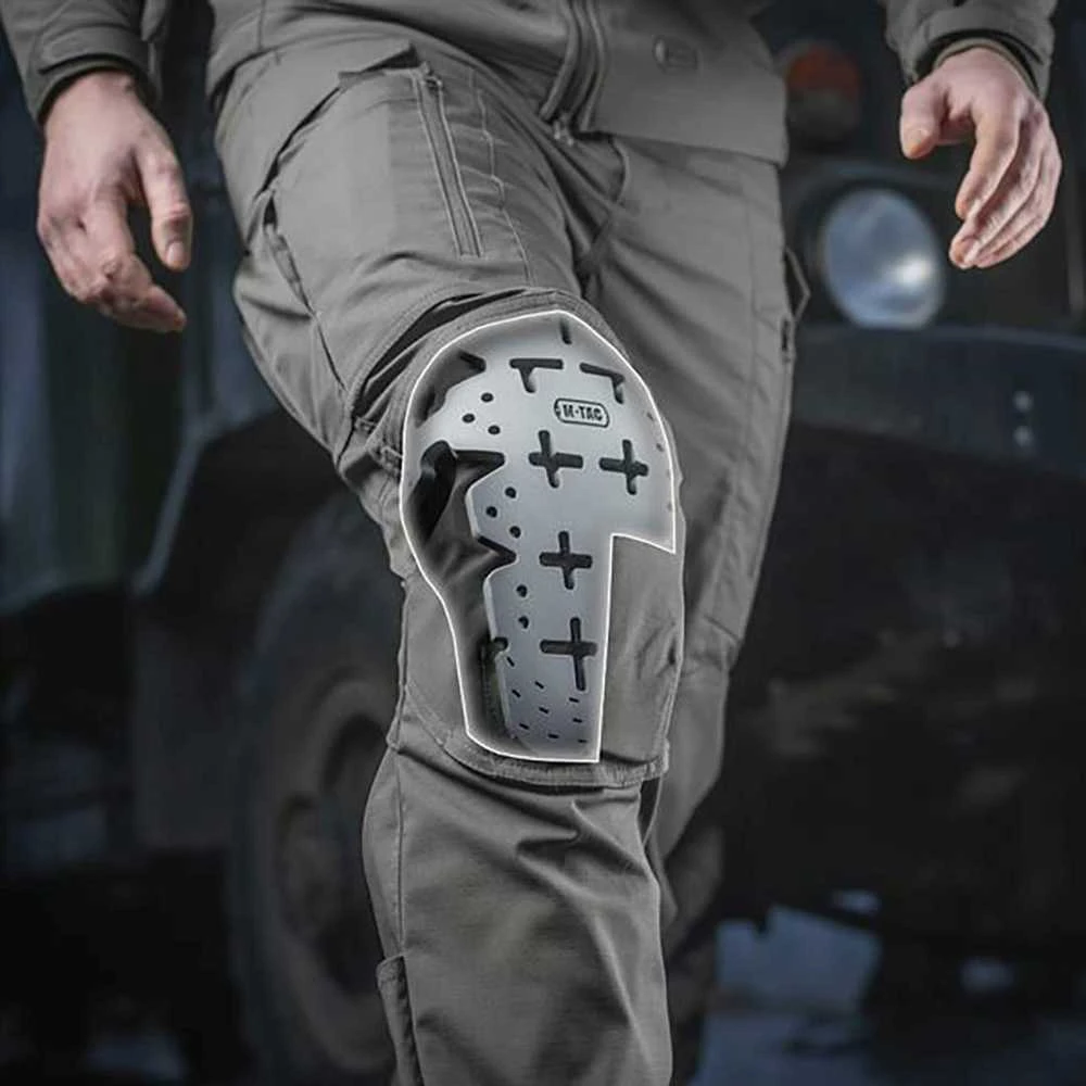 M-Tac Antkeliai dedami į kelnes (Pora) Gen.II Pilka