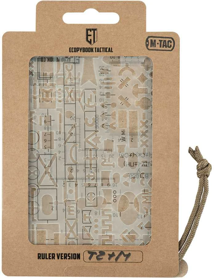 M-Tac Ecopybook Tactical TZ+M NATO liniuočių rinkinys