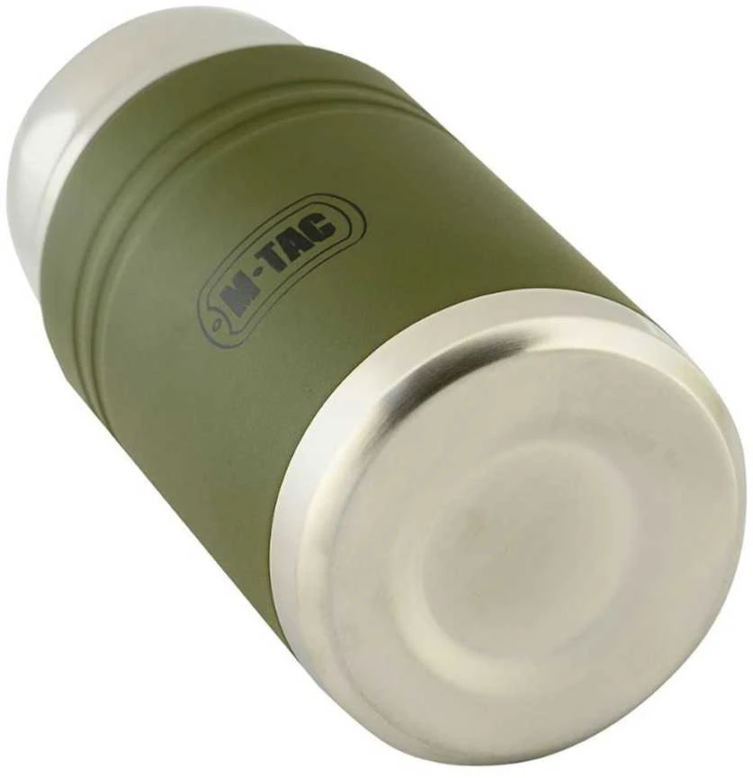 M-Tac maisto termosas su sulankstomu šaukštu 750 ml Olive