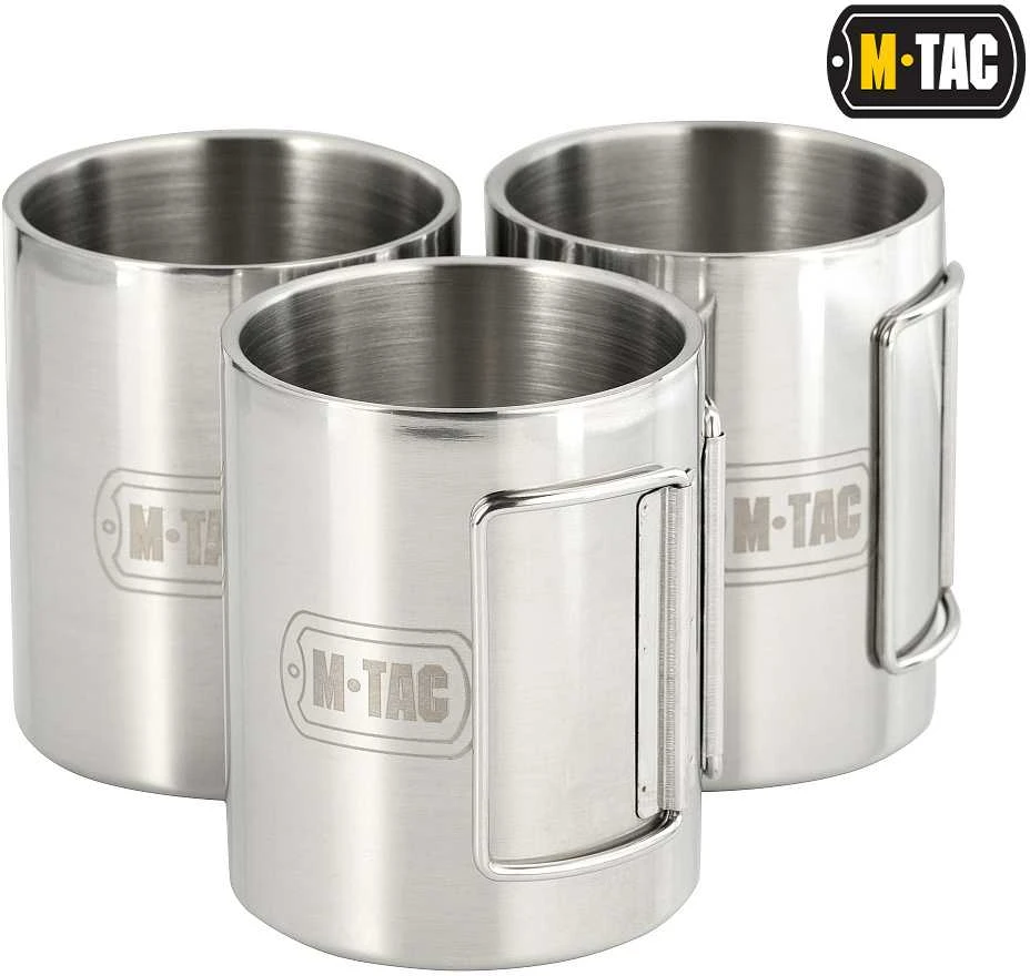 M-Tac termo puodelis su sulankstoma rankena 450 ml