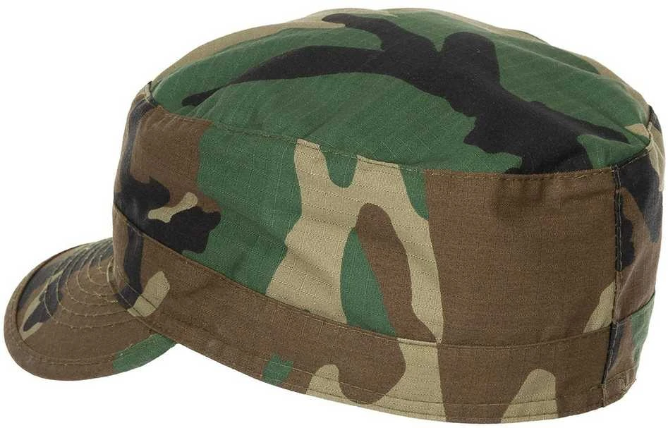 Max Fuchs JAV BDU lauko uniformos kepurė woodland camo 10213T