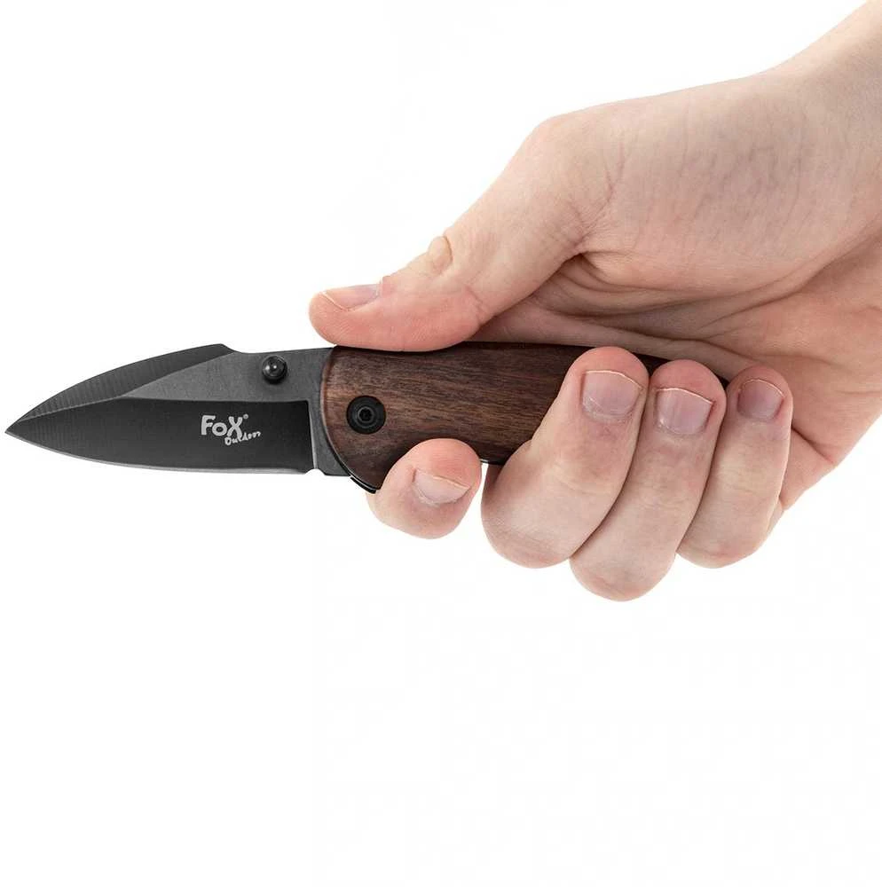 Max Fuchs MFH Fox Outdoor kompaktiškas lenktinis peilis (44643)