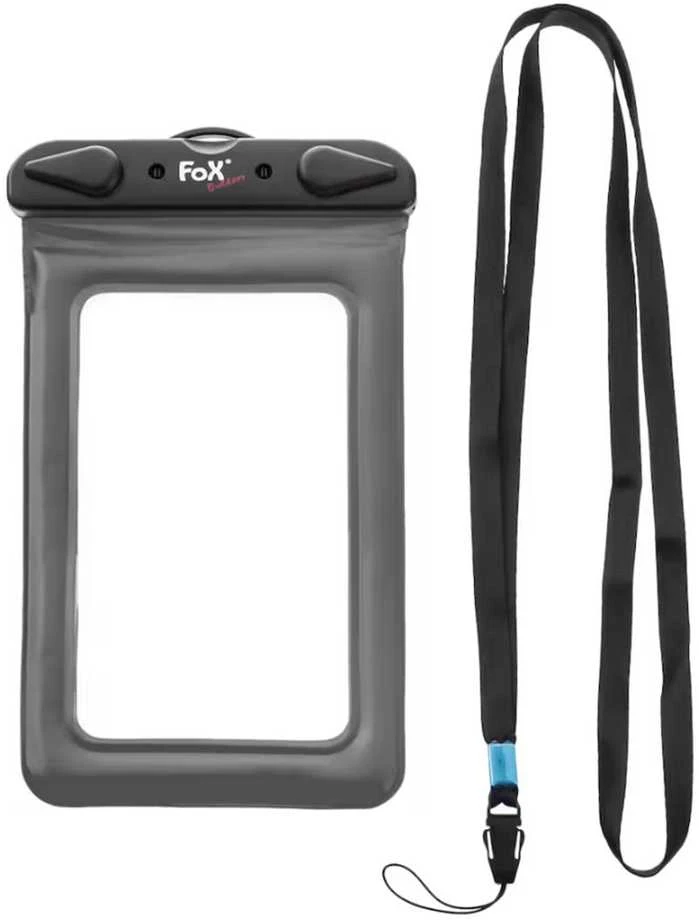 Max Fuchs Fox Outdoor Vandeniui atsparus dėklas telefonui FoxOudoor, juodas