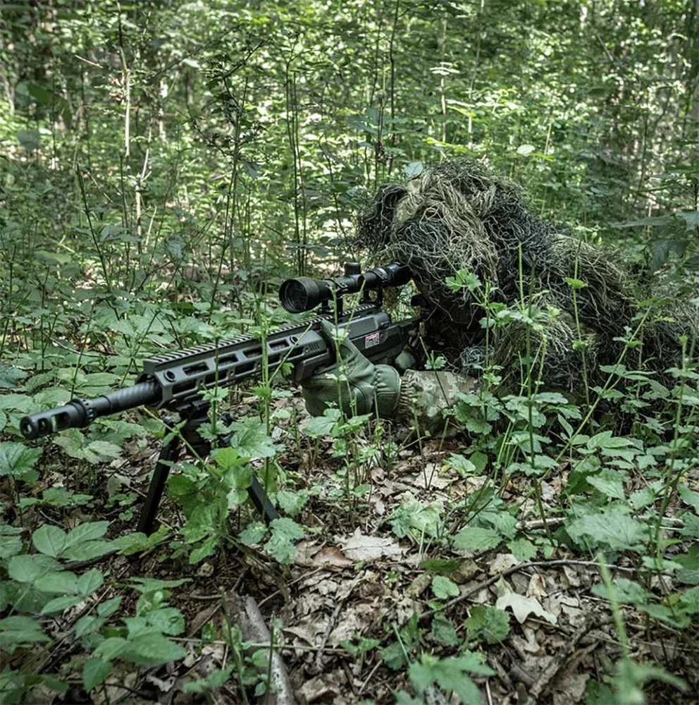 Max Fuchs MFH Ghilie Camo Apsiaustas Woodland