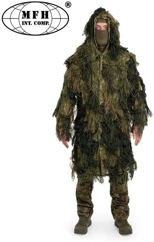 Max Fuchs MFH Ghilie Camo Apsiaustas Woodland