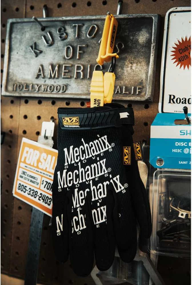 Mechanix Wear Pirštinių segtukas Mechanix, geltonas