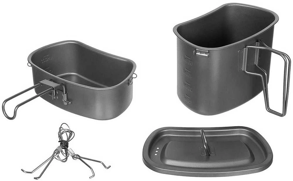 MFH Fox Outdoor titanis įndų rinkinys, 3 dalių