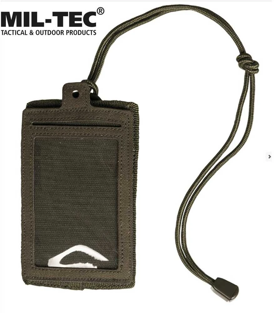 Mil-tec ID kortelės dėklas žalias