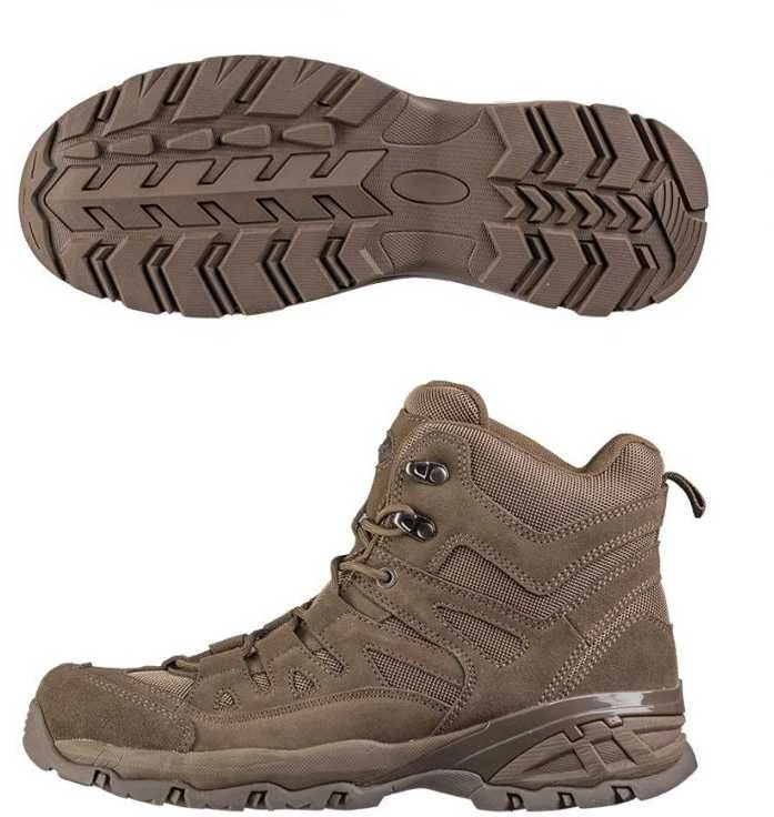 Mil-Tec Trooper batai 5-in rudi