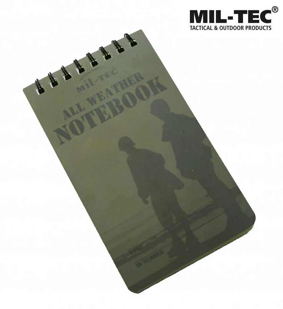 Mil-Tec Užrašų knygutė atspari drėgmei 7.5x13 cm