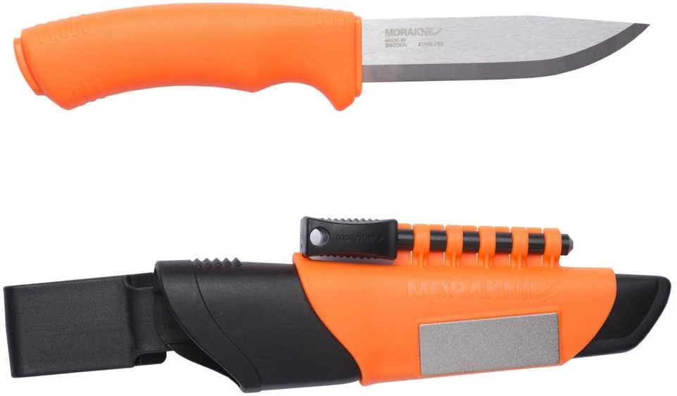 Morakniv Mora Peilis rinkinys Bushcraft Survival Oranžinis