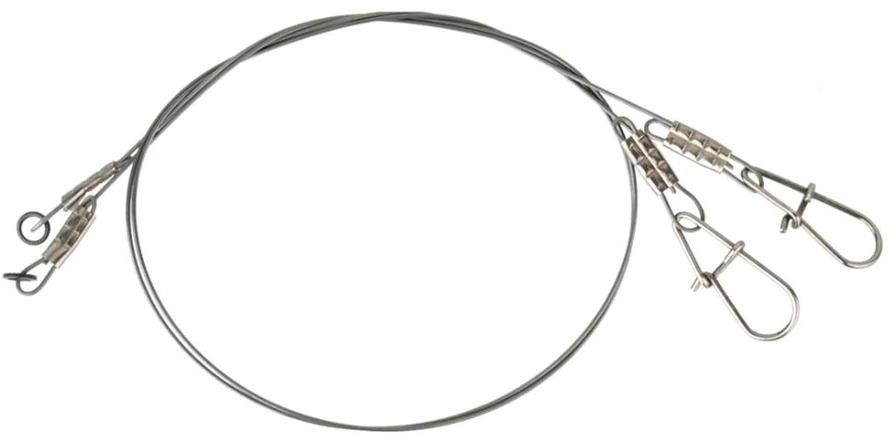 Pavadėlis Savage Gear Titanium Jerkbait Trace 22cm 0.5mm 20kg 2pcs