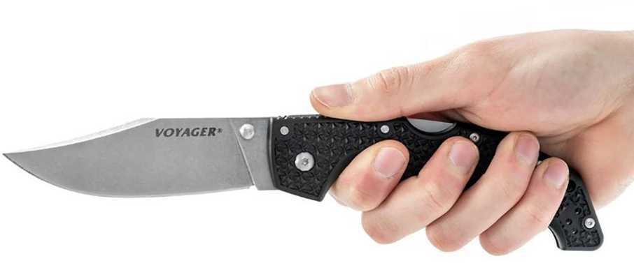 Peilis Cold Steel Voyager Large Clip Point AUS10A