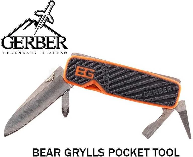 Gerber Survival (BG) Bear Grylls Pocket Tool Multi-Blade Tool Multi-tool