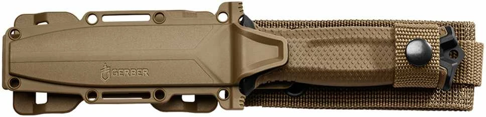 Peilis Gerber Strongarm Coyote FE rudas (lygiais ašmenimis) (30-001058)(1027826)