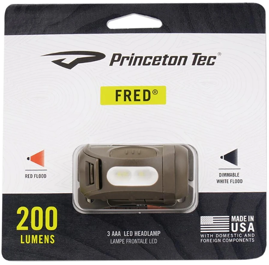 Princeton Tec Fred 200lm Olive Drab žibintuvėlis