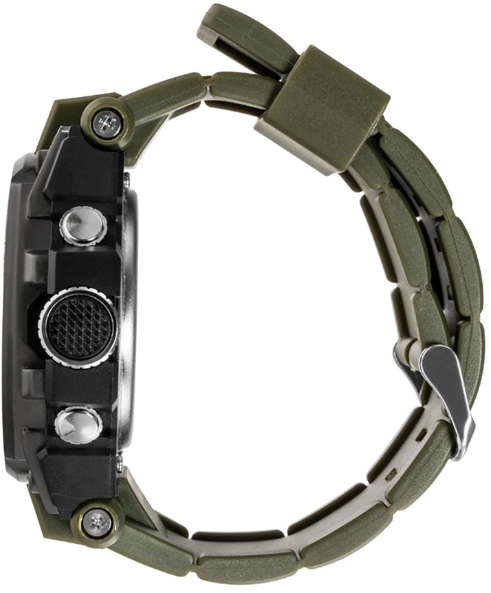 Rankinis laikrodis Badger Outdoor Grid Watch Army Žalias/Juodas