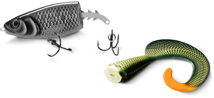 Rapala X-Rap Otus Skirtas garbanotiems plaukams Tail silikoninė uodega OCTP25HLW