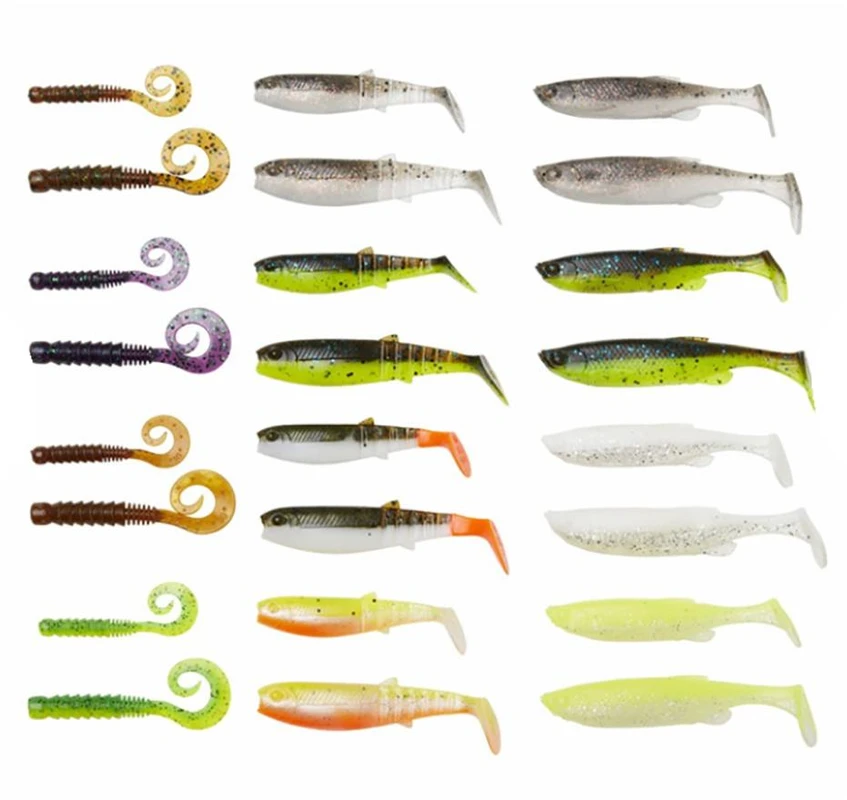 Savage Gear Perch Academy Kit 6,8cm 8cm 7,5cm 9cm 6,5cm Įvairių spalvų 32vnt.