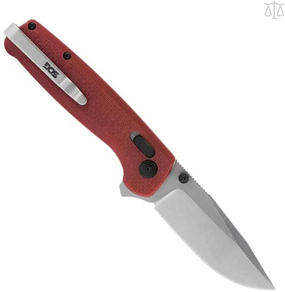 SOG Terminus XR G10 sulankstomas peilis Crimson