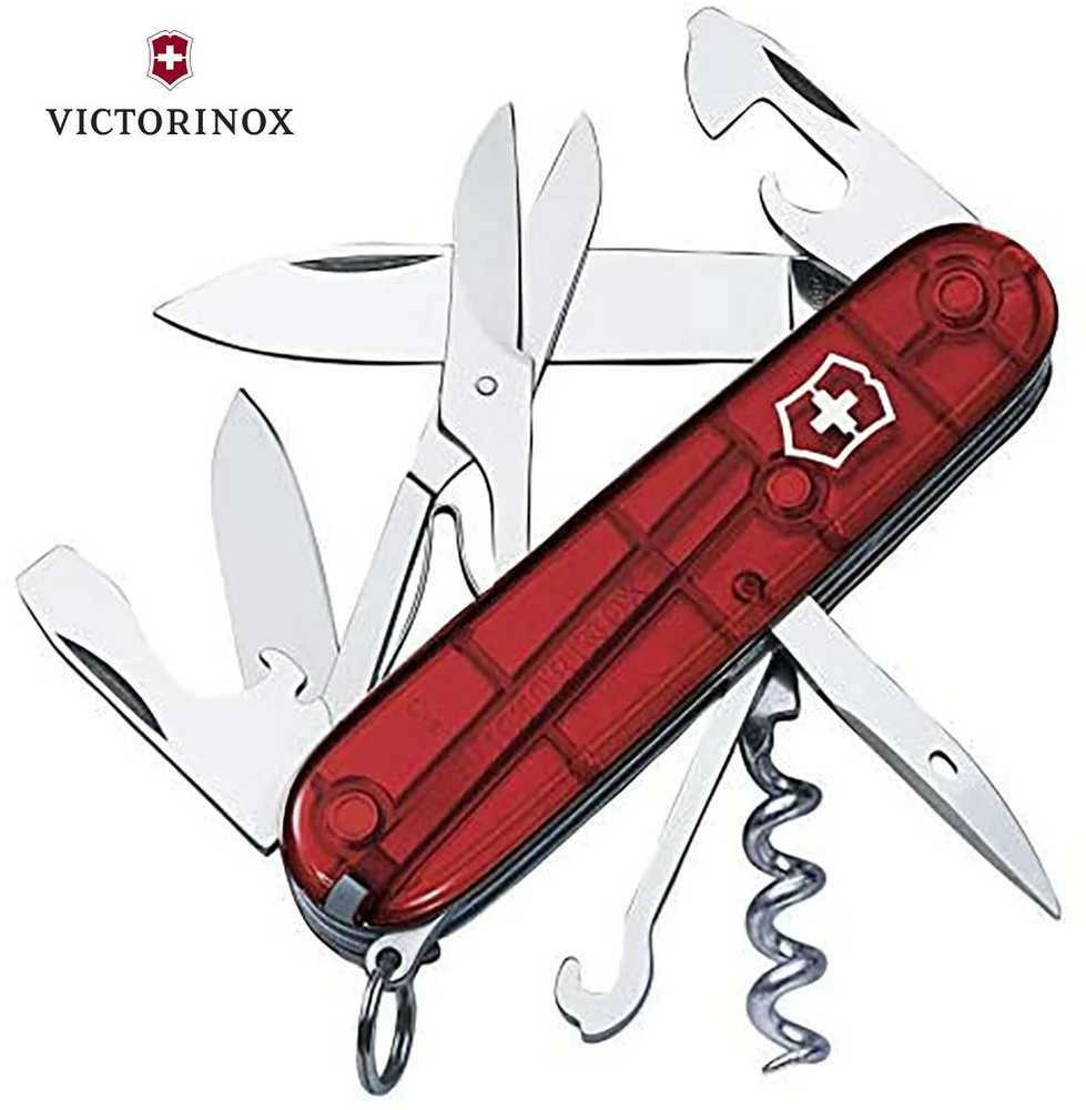 Kišeninis Peiliukas Victorinox "Climber" 1.3703.T raudonas