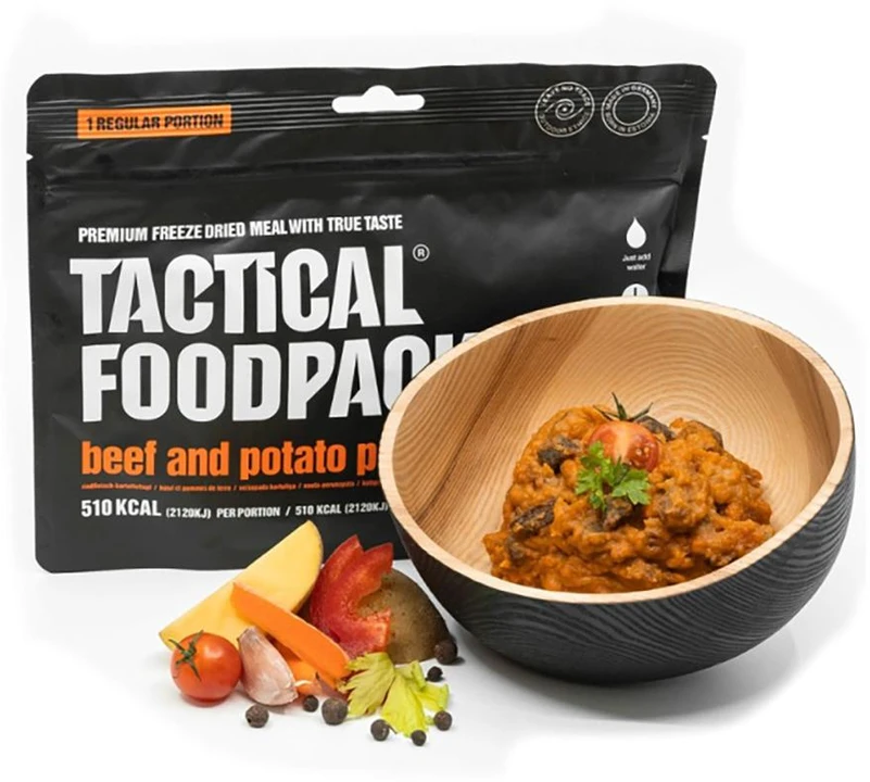 Tactical Foodpack Jautiena su bulvėmis