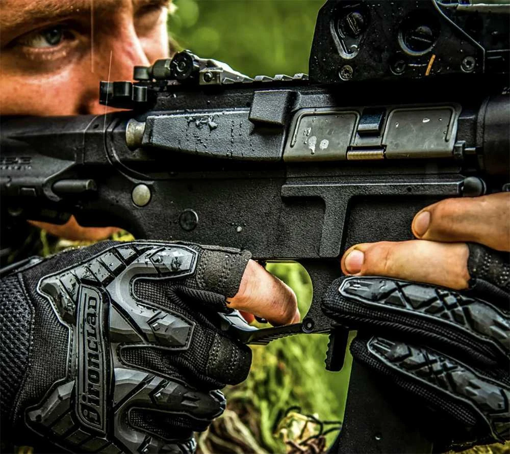Taktinės Pirštinės Ironclad Tactical Impact Trigger Juodos