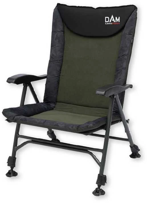 Karpinė Kėdė DAM CamoVision Easy su Porankiais Alu