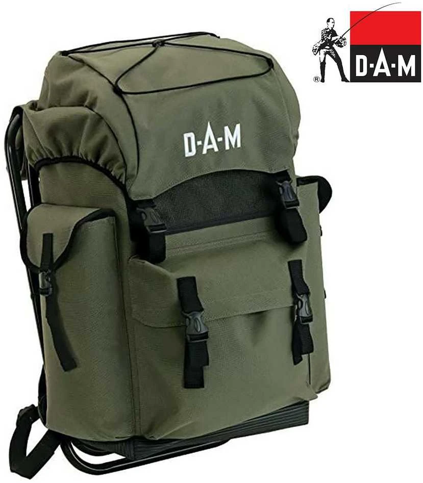 Kėdė-Kuprinė DAM Angler‘s Back Pack With Chair 40x38x55cm