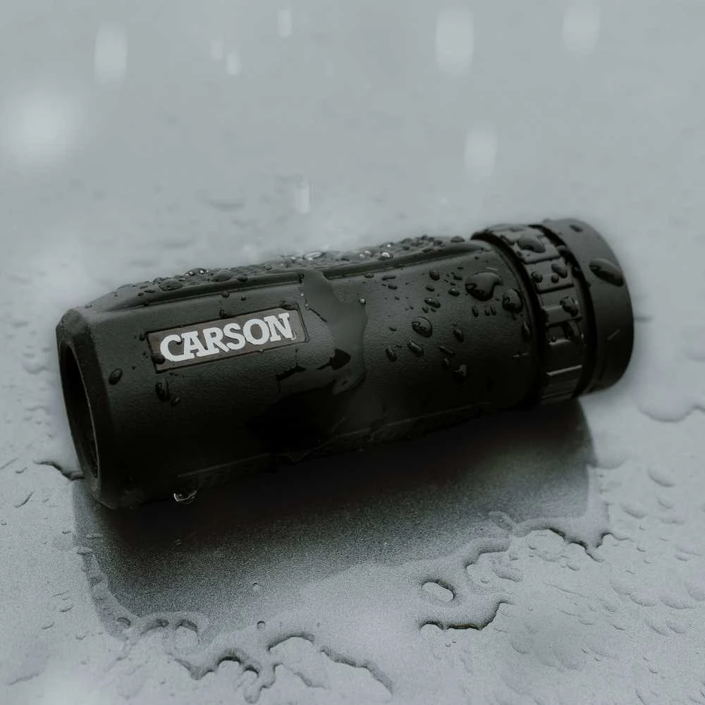 Žiūronai Vandeniui atsparus monoklis Carson BlackWave™ 10x25mm