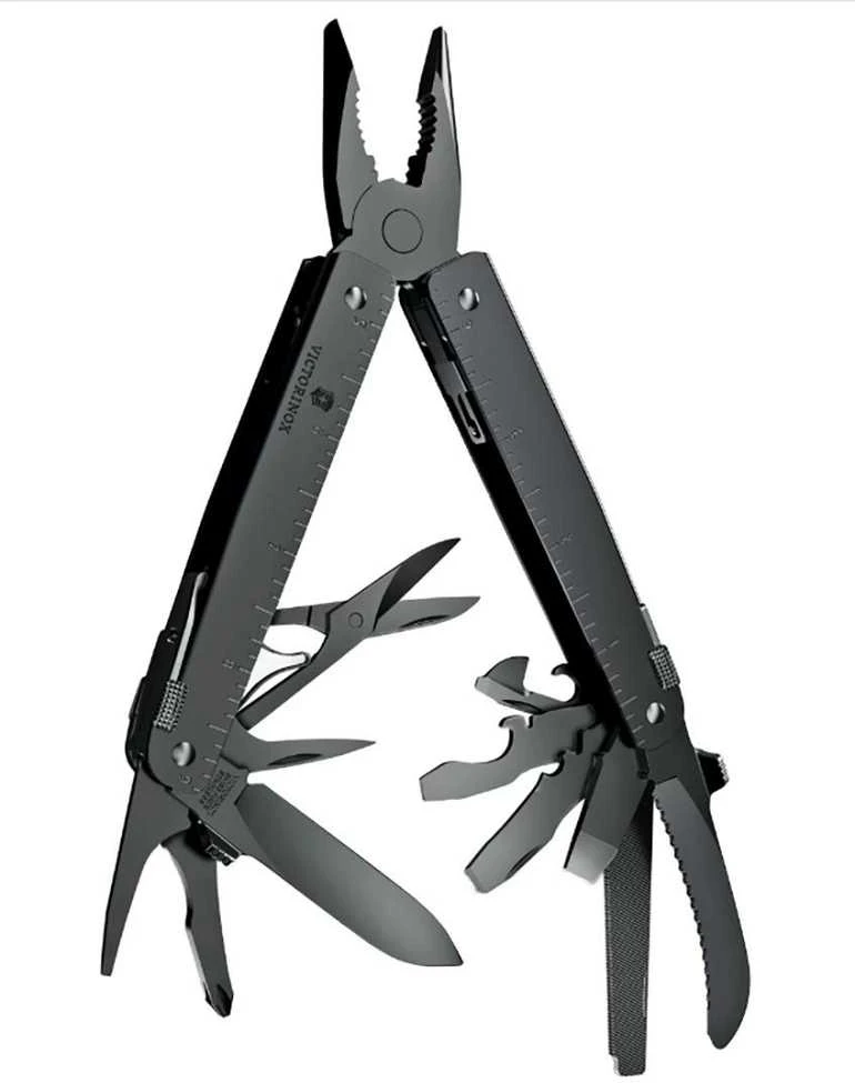 Victorinox Swiss Tool MXBS Daugiafunkcis įrankis su nailoniniu dėklu 3.0326.M3N