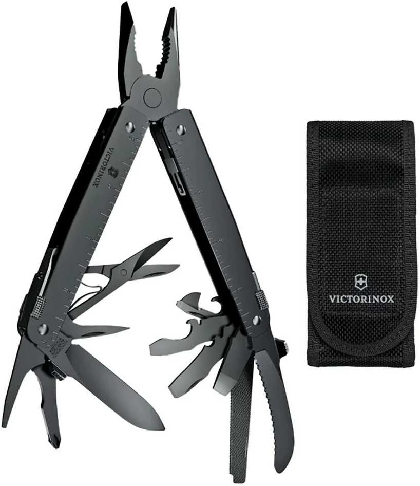 Victorinox Swiss Tool MXBS Daugiafunkcis įrankis su nailoniniu dėklu 3.0326.M3N