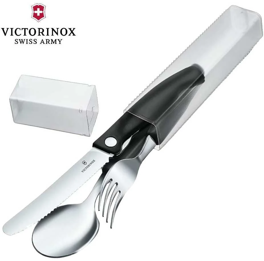 Victorinox Universalus stalo įrankių rinkinys Juodas