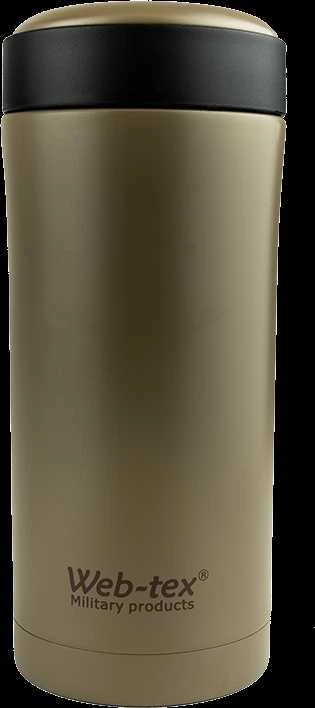 Web-tex termosinis puodukas 330ml coyote(smėlio) spalvos