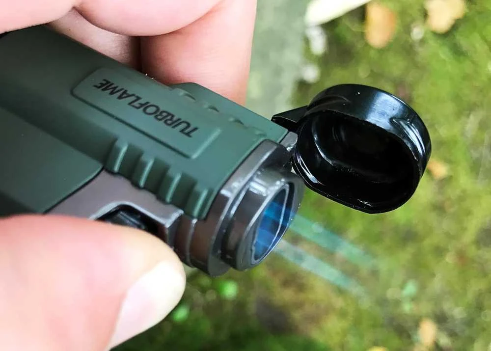 Žiebtuvėlis Highlander Outdoor Turbo Twin Flame OLIVE