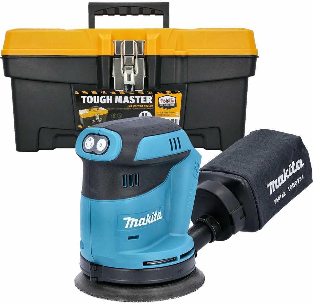 Makita DBO180Z 18V LXT Liion Cordless Random Orbit Sander 125mm With