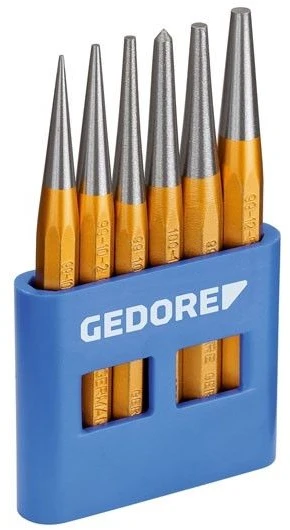 113 - Gedore - pavaros įtvarų rinkinys, 6 dalys PVC laikiklyje Gedore 113