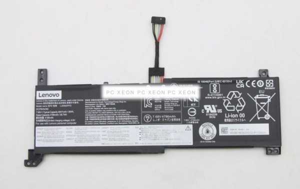 IPC-Kompiuteris 5B11N52038, baterija, Lenovo, Lenovo V14 G2 IJL (82QX), Lenovo IdeaPad 3-15ABA7 (82RN/82T8), Lenovo IdeaPad 3-17ABA7 (82RQ), ...