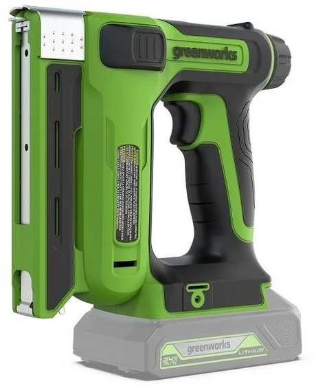 Kabių pistoletas Greenworks G24CS10; 24 V (be akumuliatoriaus ir pakrovėjo)
